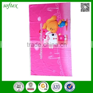 Wholesale Custom Printed Cartoon Microfiber Bath Towels for Children thumbnail-5