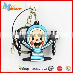 2d Pvc Keychain Promotion Custom Key Chains & Keychains thumbnail-3