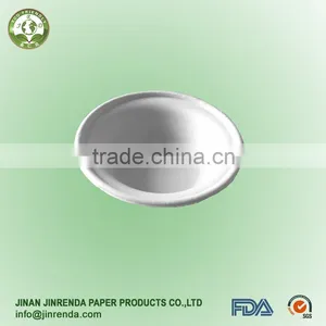 Disposable Sugarcane 340ML Salad Bowl thumbnail-1