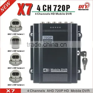 4 Channels Gps Taxi Dvr System With Built-in 4.3" Lcd Monitor thumbnail-2