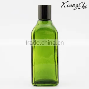 Transparent Green Olive Oil Glass Bottles thumbnail-1