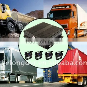 GPS Tracking Function 4 Channel Car Video Recorder thumbnail-1