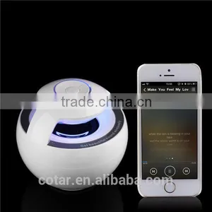 Newest Design Wireless Ball Bluetooth Audio Speaker for Computer,Home Theatre,Mobile Phone thumbnail-1