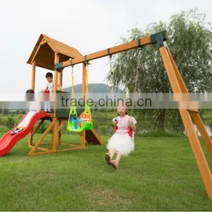 Garden House Swing Set thumbnail-1