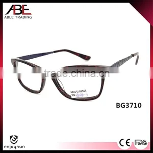 2016 Unisex High Quality Handmade Acetate Eyeglasses Optical Frames Optics Spectacle FDA Supplier's Choice thumbnail-3