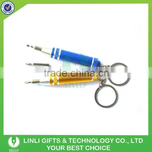 Torch Shaped Metal Aluminium Tool Kit Keyring thumbnail-4