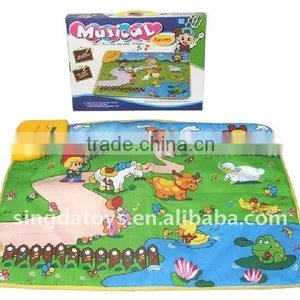 Beautiful and Cute Appearance Baby Music Carpet Farm thumbnail-1