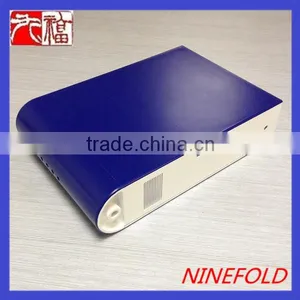 Plastic Box in Blue and White thumbnail-1