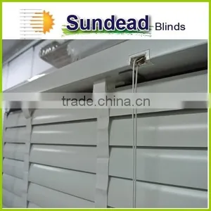 50mm Aluminum Venetian Blinds With Ladder Tape for Big Window Decoration thumbnail-1