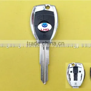 Replacement Remote Left Blade Transponder Key Case for Toyota 3 Buttons Key thumbnail-1