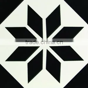200*200mm Black Color Customized Ceramic Kitchen Tile Bathroom Wall Tile thumbnail-1