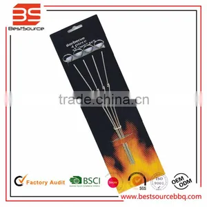 High Quality Stainless Steel Skewers/BBQ Skewers/charcoal BBQ Skewers With Gear thumbnail-1