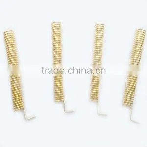 SW315-TH23 Gold Plated Spring Antenna thumbnail-1