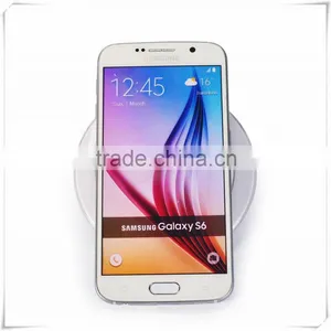 New Round Style QI Wireless Charger Charging Pad for Samsung Galaxy S6 Edge thumbnail-5