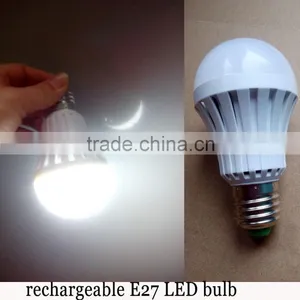 Smart Rechargeable Led Bulb E27 B22 7W With Build-in Battery Emergency 5 Hours China Zhongshan Factory Cheap Price Battery Bulb thumbnail-3