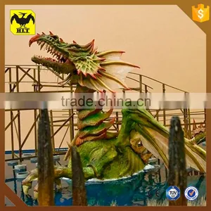 HLT Full Size Aniamtronic Western Dragon Model thumbnail-2