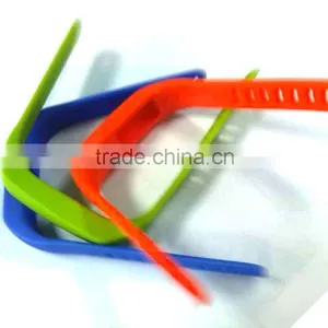 Silicone Quartz Watch Rubber Band/ Custom Printed Rubber Watch Band /custom Fat Watch Band thumbnail-1