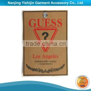 Wholesale High Quality Tag for Garment Clothing Hang Tag Printed Badge thumbnail-1