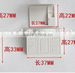 Toilet Bathroom Building Materails, Model Toilet Furniture, Architectural Plastic Model Bathtub for Scale 1/20 Quality Choice thumbnail-2
