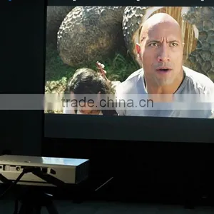 High Quality Screen Outdoor Projector Screen,projector Screen Motorized Tripod 100inch 16:9 thumbnail-6