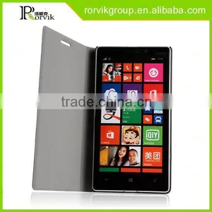 China Manufacturer Wholesale Mobile Phone Leather Case for Thinnest Cell Phone Case for NOKIA Lumia930 thumbnail-4