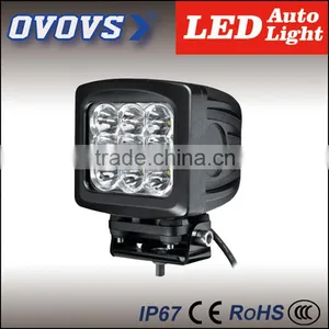 Square 5.2'' 90w Led Work Light for Driving Spot Led off Road Light for Truck, Atv, Suv,heavy Duty thumbnail-1