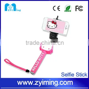 Zyiming Wholesale Cartoon Selfie Stick YM-Z07-7 Monopod Selfie Stick Rubber Cap for Smartphone thumbnail-2