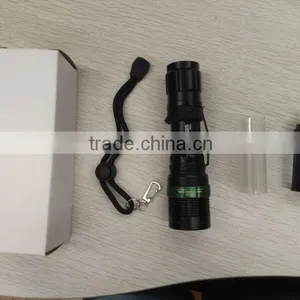 POPPAS T820 Hot Sale XPE Led Adjustable Focus Aluminum Police Security Led Flashlight thumbnail-4