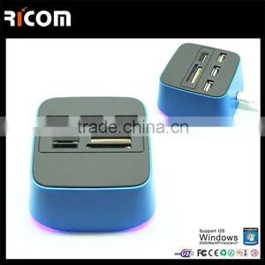 Smart Chip Card Reader,combo Card Reader Series,usb 2.0 Combo Card Reader--Shenzhen Ricom thumbnail-4