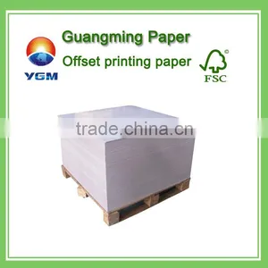 80g Offset Printing Paper Prices/80g Uncoated Offset Paper Ream Packaging thumbnail-1