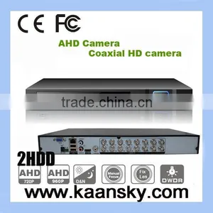 2014 New Product 720p 8ch AHD DVR With Full HD Hybird Dvr thumbnail-2