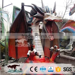 OA 4132 Hot Sale Mythological Animatronic Dragon for Park thumbnail-6