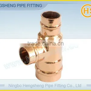 Copper Reducing Tee C xC x C thumbnail-1