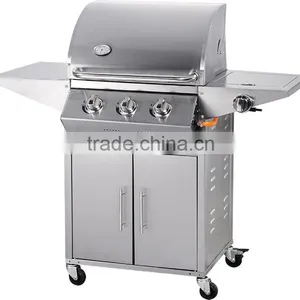 Table Outdoor Gas BBQ Grill 3 Burners BBQ Gas Grill thumbnail-6