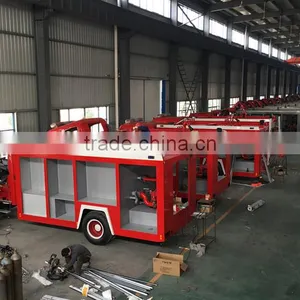 High Quality for Export 8000L Water Tank Fire Fighting Truck thumbnail-5