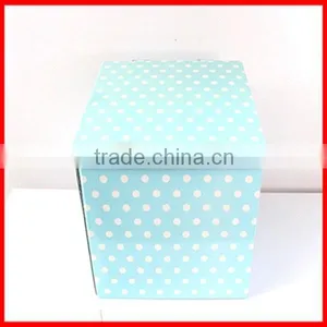 Bright Blue Dot Large Capacity Custom Clothes Storage Packaging Box thumbnail-1