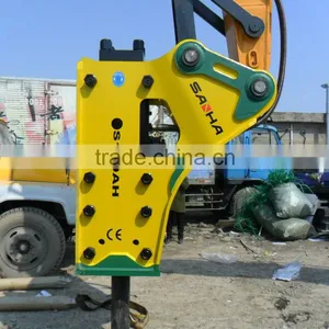 Rod Diameter 135mm Sparkle Excavator Hammer for Cat Komatsu Hitachi Case 20tons Excavator in Rock Demolition thumbnail-1