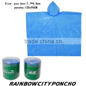 Colorful One Time Rain Coat With Logo Print and Customize Logo Packing and Size thumbnail-1