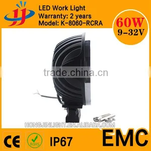 China Manufacture 8inch 60w Crees Led Work Light for 4WD 12v off Road Led for SUV ATV Jeep thumbnail-2