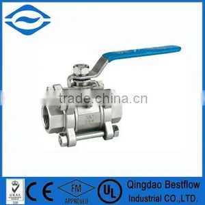 Stainless Steel Ss316 3pc Ball Valve thumbnail-4