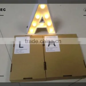 New LED Star Sign Marquee Light Red White Yellow Night Light Indoor Dorm Xmas Gift Room thumbnail-2