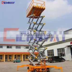 Hydraulic Mobile Scissor Lift 16m thumbnail-1
