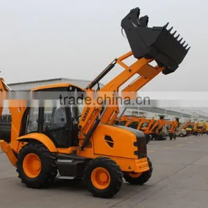 Tractor With Backhoe 8ton Tractor Loader Backhoe for Sale thumbnail-1