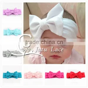 Fashion Rose Flower Print Cotton Knot Bow Princess Headband, Girl Hair Ornaments Accessory, Good Stretch Headband Headwear thumbnail-5