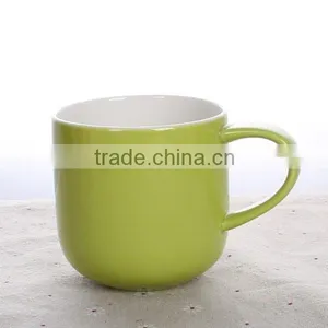 450ml 15oz New Bone China Coffee Mug Tea Cup Solid Color Fty Directly Sale thumbnail-2