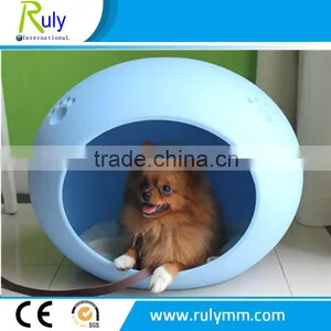 New Designed Egg Shape Colorful Dog House in Plastic thumbnail-1