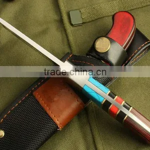 OEM Wood Handle Hunting Combat Knife thumbnail-3
