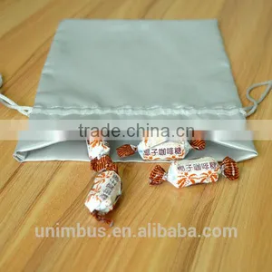 Fancy Custom Satin Drawstring Cloth Pouch Bag thumbnail-2
