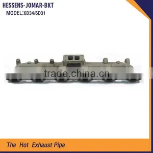 Best Selling Low Price 6D34 6D31exhaust Tail Pipe thumbnail-1