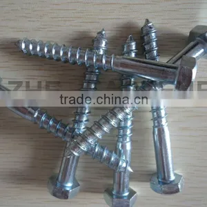 Zinc Plated Hex Head Wood Screws DIN571 thumbnail-1